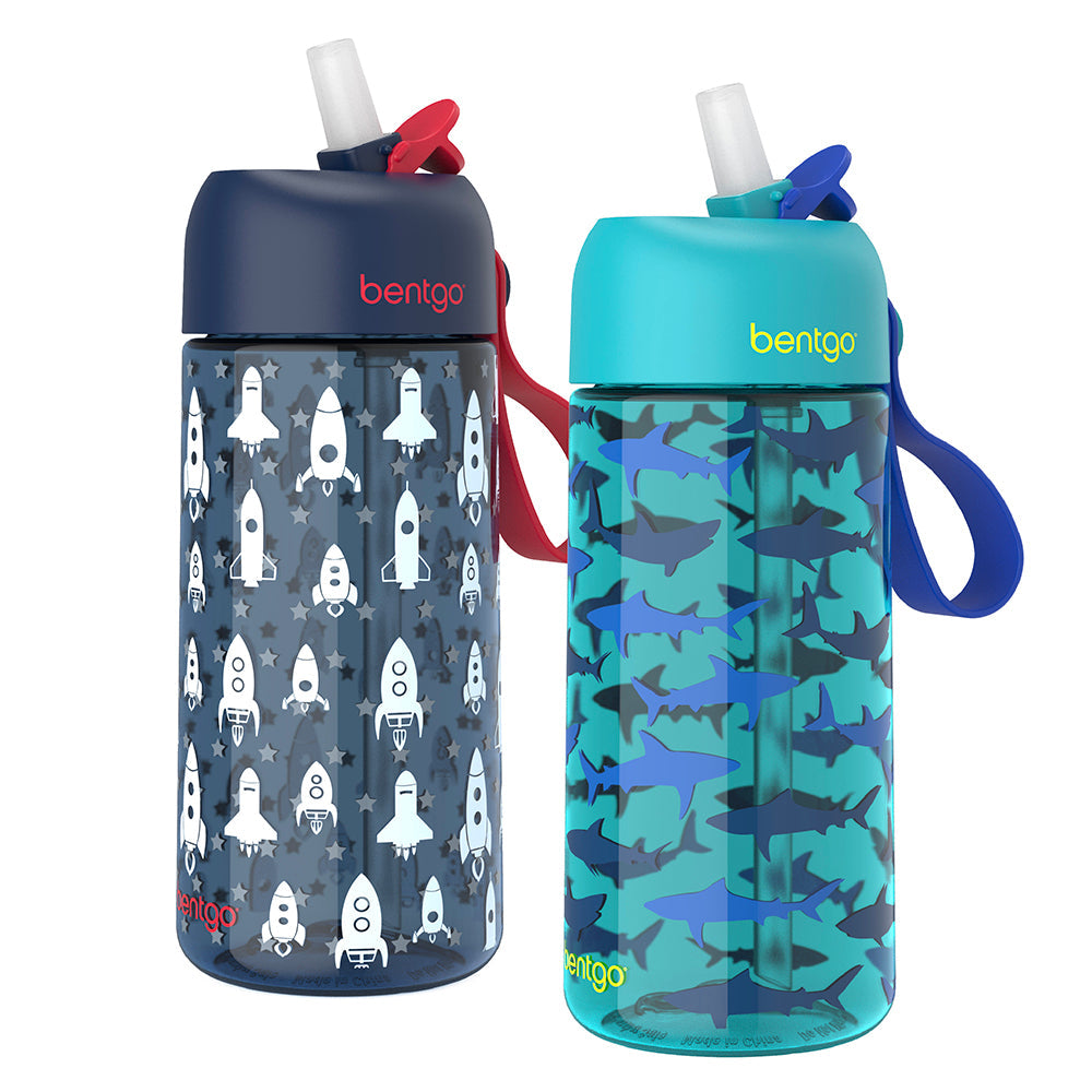 bentgo-kids-prints-water-bottle-2-pack-x2 BGKDWB2-3_Rocket_Shark_-01.jpg